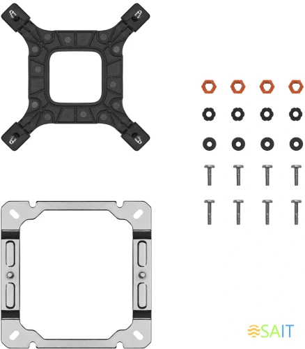 Устройство охлаждения(кулер) Deepcool AK400 Digital SE Wh ARGB Soc-AM5/AM4/1200/1700/1851 белый 4-pin 19-28dB Al+Cu LCD 220W 812gr Ret (R-AK400-WHADMN-GJD)