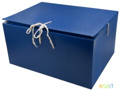 Папка архивная 4 завязки Silwerhof КБЗ-4-150P бумвинил корешок 150мм разобранный A4 ассорти