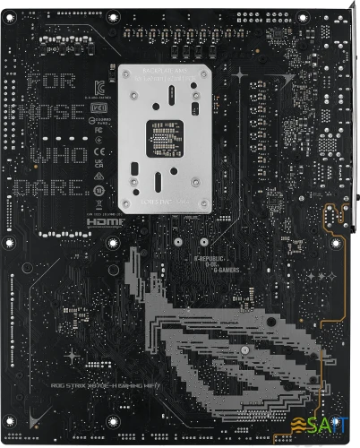 Материнская плата Asus ROG STRIX X870E-H GAMING WIFI7 Socket AM5 AMD X870E 4xDDR5 ATX AC`97 8ch(7.1) 5Gigabit RAID+HDMI