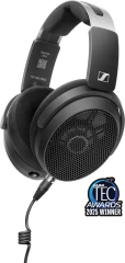 Наушники накладные Sennheiser HD 490 Pro 1.8м черный/серый проводные оголовье