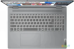 Ноутбук Lenovo IdeaPad 5 16IRU9 Core 7 150U 16Gb SSD512Gb Intel Graphics 16" OLED Touch 2K (2048x1280) noOS grey WiFi BT Cam (83DU0042RK)