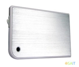 Внешний корпус для HDD/SSD AgeStar 3UB2A14 SATA II пластик/алюминий белый 2.5"