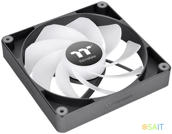 Вентилятор для корпуса Thermaltake CT140 Sync Reverse ARGB 140х140x25 черный 4-pin 32.8дБ (упак.:2шт) (CL-F174-PL14SW-A) Ret