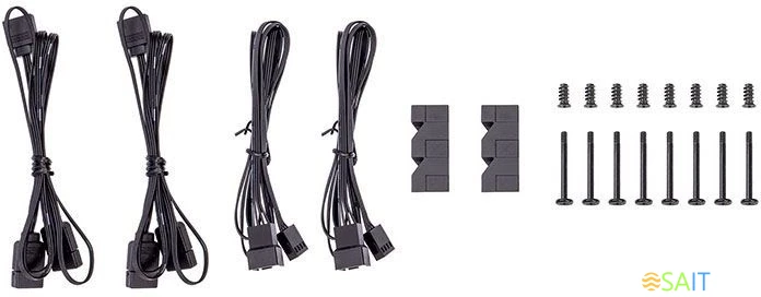 Вентилятор для корпуса Thermaltake CT120 Sync ARGB 120х120x25 черный 4-pin 25.8дБ (упак.:2шт) (CL-F149-PL12SW-A) Ret