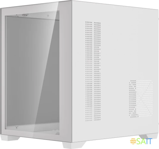 Корпус Accord ACC-ZMS03W белый без БП mATX 1xUSB2.0 1xUSB3.0 audio