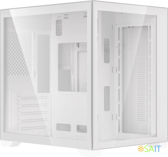 Корпус Accord ACC-ZMS03W белый без БП mATX 1xUSB2.0 1xUSB3.0 audio