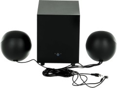 Колонки Creative PEBBLE PLUS 2.1 черный 8Вт