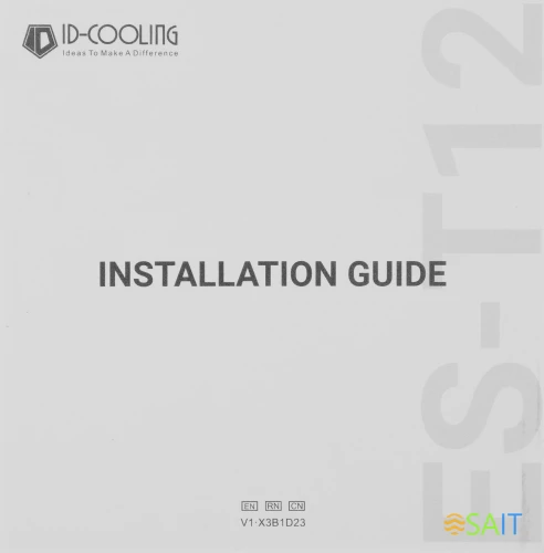 Устройство охлаждения(кулер) ID-Cooling SE-903-XT Basic Soc-AM5/AM4/1200/1700/1851 черный 4-pin 14-26dB Al+Cu 130W 650gr Ret