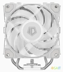 Устройство охлаждения(кулер) ID-Cooling SE-214-XT DF ARGB Soc-AM5/AM4/1200/1700/1851 белый 4-pin 31.5dB Al+Cu 180W 560gr Ret (SE-214-XT DF WHITE)