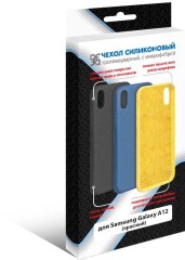 Чехол (клип-кейс) DF для Samsung Galaxy A12/M12 sOriginal-20 красный (DF SORIGINAL-20 (RED))