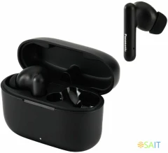 Гарнитура внутриканальные Panasonic RZ-B110WDG-K черный беспроводные bluetooth в ушной раковине