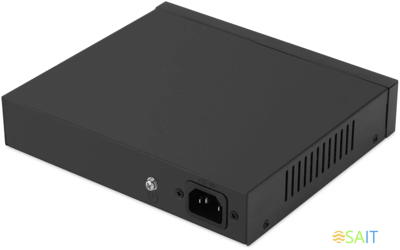 Коммутатор Digma DSP204G-1G-T80 (L2) 5x1Гбит/с 4PoE 4PoE+ 1PoE++ 80W неуправляемый