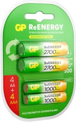 Аккумулятор GP 270AAHC АА+100AAAHC AAA NiMH 2650mAh (4шт)