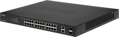 Коммутатор D-Link DGS-1100-26MPPV2/A3A (L2) 24x1Гбит/с 2xКомбо(1000BASE-T/SFP) 2SFP 24PoE 90W управляемый