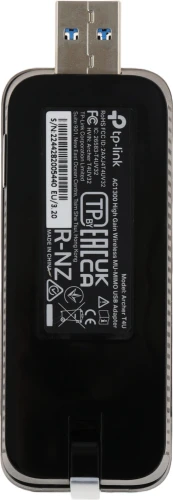 Сетевой адаптер Wi-Fi TP-Link Archer T4U AC1300 USB 3.0 (ант.внеш.несъем.)