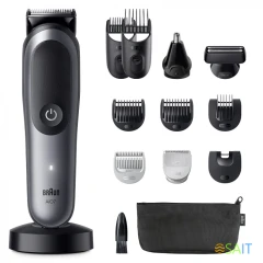 Триммер Braun Series 7 AIO7560 серый (насадок в компл:10шт)