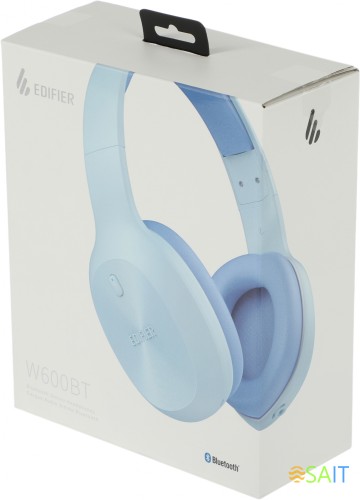 Гарнитура накладные Edifier W600BT синий беспроводные bluetooth оголовье