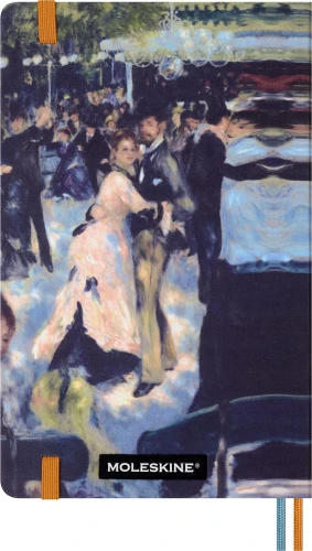 Блокнот Moleskine LIMITED EDITION MUSEE D`ORSAY SKNTBHL6911S1NL Large 130х210мм обложка текстиль 176стр. линейка синий