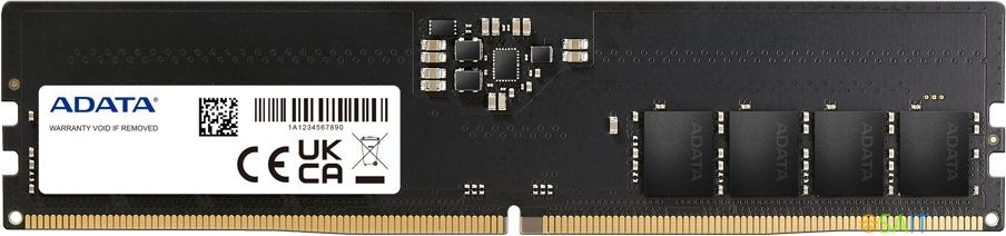 Память DDR5 32Gb 4800MHz A-Data AD5U480032G-S RTL PC5-38400 CL40 DIMM 288-pin 1.1В single rank Ret