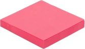 Блок самоклеящийся бумажный Silwerhof Daily 76x76мм 100лист. 75г/м2 неон розовый