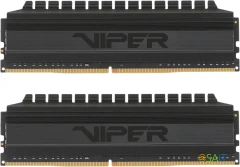 Память DDR4 2x8Gb 3600MHz Patriot PVB416G360C8K Viper 4 Blackout RTL Gaming PC4-28800 CL18 DIMM 288-pin 1.35В с радиатором Ret