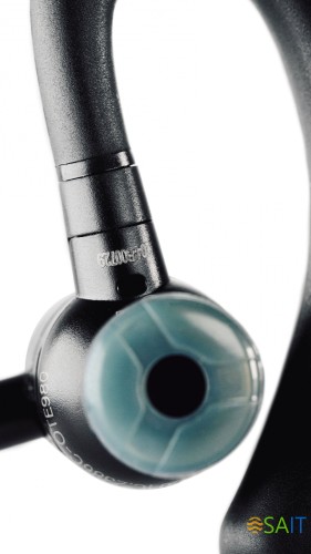 Наушники с микрофоном Jabra Perform черный вкладыши BT крепление за ухом (5101-119)