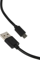 Кабель Buro BU-MICROUSB-1M USB (m)-micro USB (m) 1м черный