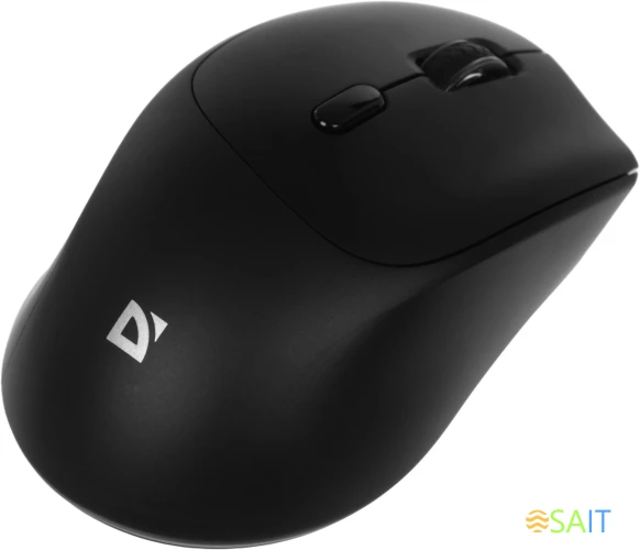 Мышь Defender Effect X MS-095 черный оптическая 1600dpi беспров. USB 5but (52095)
