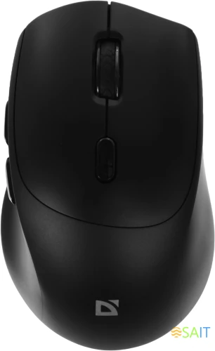Мышь Defender Effect X MS-095 черный оптическая 1600dpi беспров. USB 5but (52095)