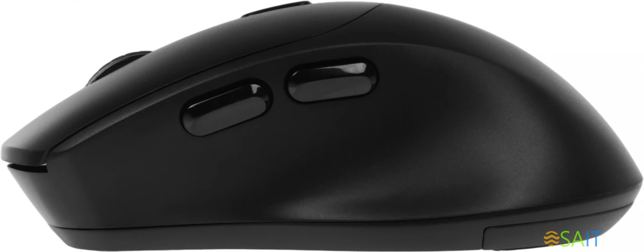 Мышь Defender Effect X MS-095 черный оптическая 1600dpi беспров. USB 5but (52095)