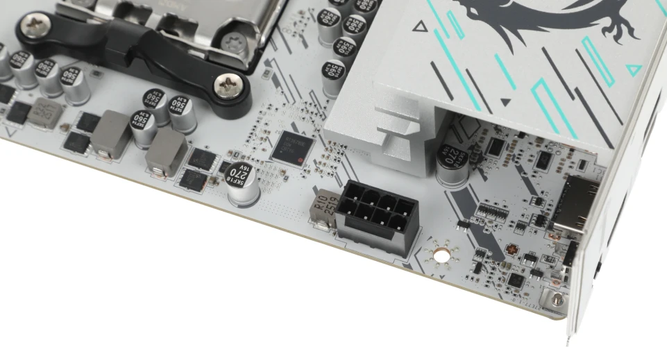 Материнская плата MSI B840M GAMING PLUS WIFI6E SocketAM5 AMD B840 4xDDR5 mATX AC`97 8ch(7.1) 2.5Gg RAID+HDMI