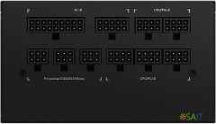 Блок питания Gigabyte ATX 750W GP-UD750GM 80+ gold (20+4pin) APFC 120mm fan 8xSATA Cab Manag RTL