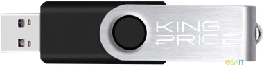 Флеш Диск KingPrice 8GB KPFD2 KPFD2A008ABK USB2.0 черный