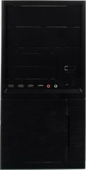 Корпус LinkWorld 727-21 черный без БП mATX 2x80mm 2x92mm 4xUSB2.0 audio