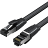 Патч-корд Vention прямой SFTP cat.8 RJ45 - 2м. Плоский Vention IKQBH SFTP RJ45 cat.8, 2м