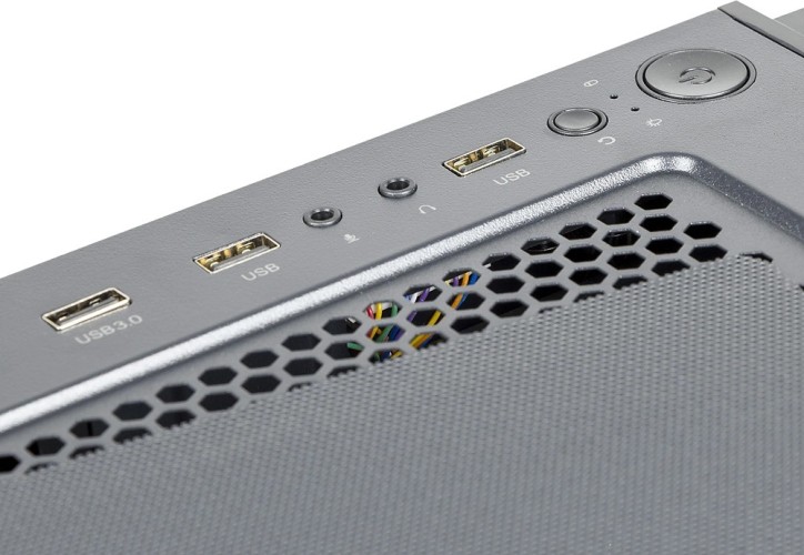 Корпус Formula F-33RGB черный без БП ATX 5x120mm 2x140mm 2xUSB2.0 1xUSB3.0 audio bott PSU