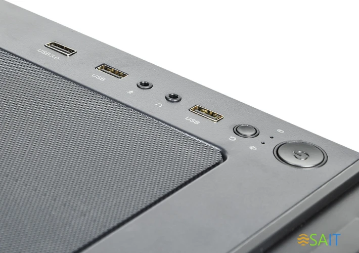 Корпус Formula F-33RGB черный без БП ATX 5x120mm 2x140mm 2xUSB2.0 1xUSB3.0 audio bott PSU