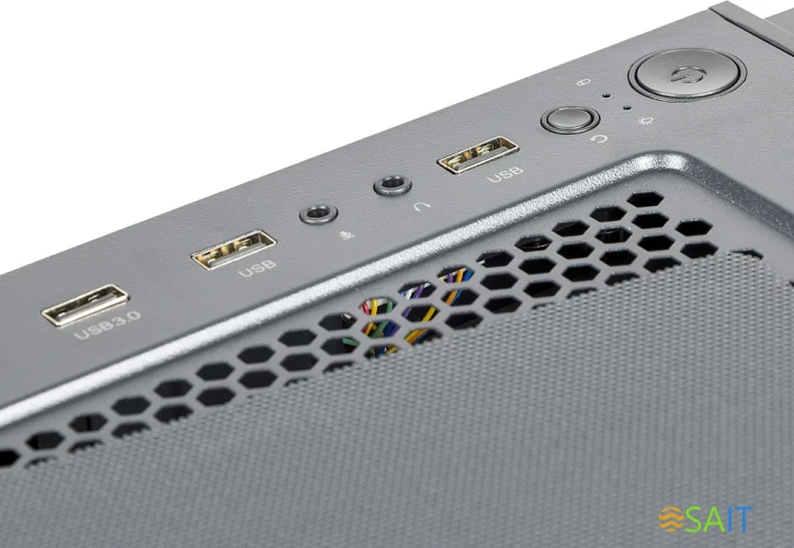 Корпус Formula F-33RGB черный без БП ATX 5x120mm 2x140mm 2xUSB2.0 1xUSB3.0 audio bott PSU