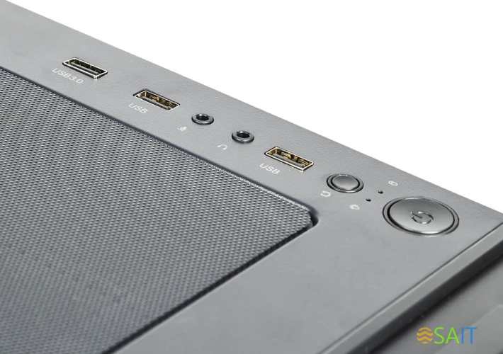 Корпус Formula F-33RGB черный без БП ATX 5x120mm 2x140mm 2xUSB2.0 1xUSB3.0 audio bott PSU