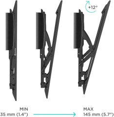 Кронштейн для телевизора Onkron TM5 черный 32"-70" макс.68кг настенный наклон