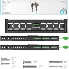 Кронштейн для телевизора Onkron TM5 черный 32"-70" макс.68кг настенный наклон