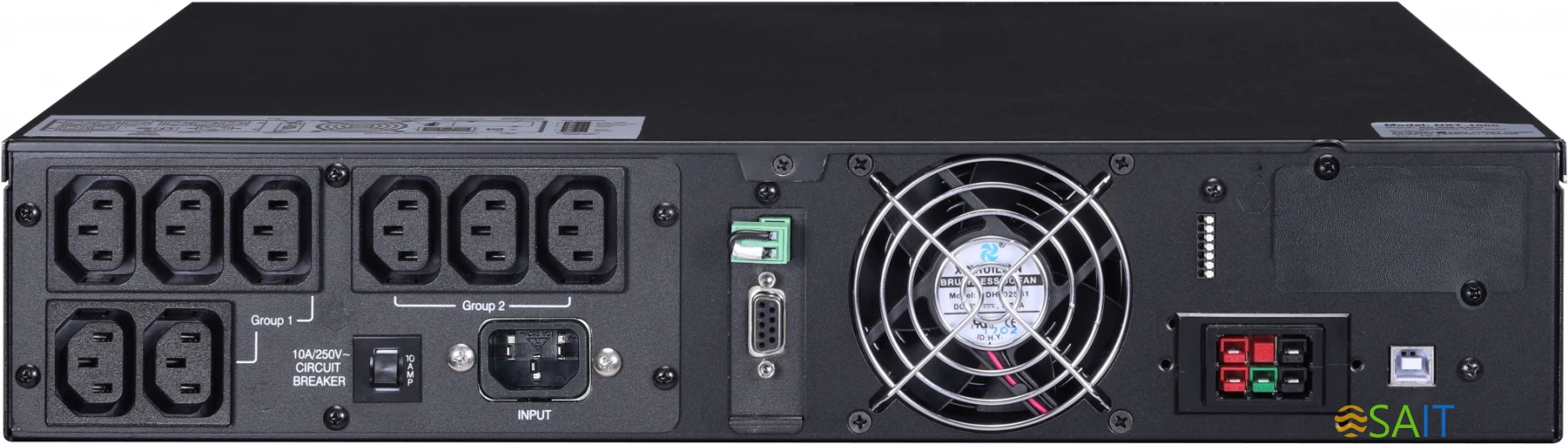 Источник бесперебойного питания Powercom Next NXT-1000 1000Вт 1000ВА черный