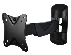 Кронштейн для телевизора Hama FULLMOTION черный 10"-26" макс.25кг настенный