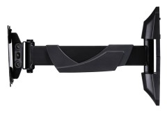 Кронштейн для телевизора Hama FULLMOTION черный 10"-26" макс.25кг настенный