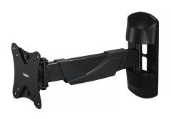 Кронштейн для телевизора Hama FULLMOTION черный 10"-26" макс.25кг настенный