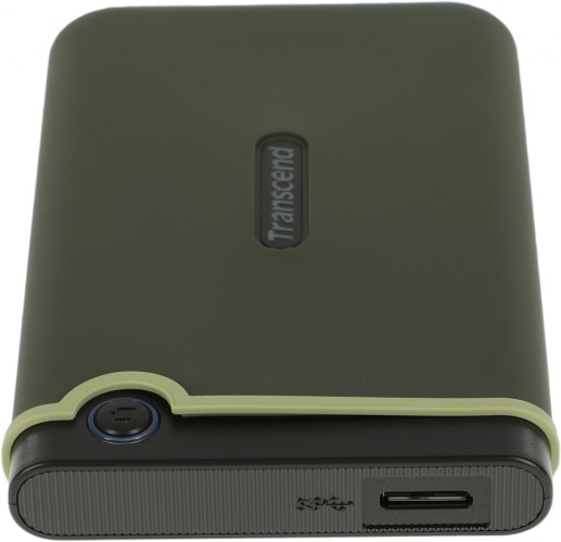 Жесткий диск Transcend USB 3.0 1Tb TS1TSJ25M3G StoreJet 25M3 (5400rpm) 2.5" зеленый