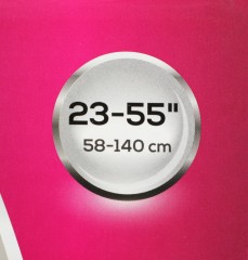 Кронштейн для телевизора Ultramounts UM905 черный 23"-55" макс.30кг настенный поворотно-выдвижной и наклонный