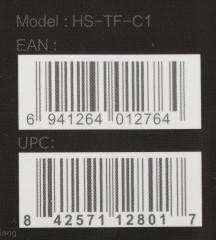Флеш карта microSDXC 64GB Hikvision HS-TF-C1(STD)/64G/ZAZ01X00/OD w/o adapter