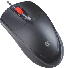 Defender Проводная оптическая мышь Icon MB-057 черн,3D,бесшумная,1,8м,1000dpi Defender 52057