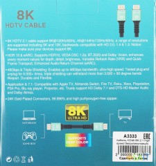 Кабель аудио-видео Premier 12393 HDMI (m)/HDMI (m) 5м. позолоч.конт. черный